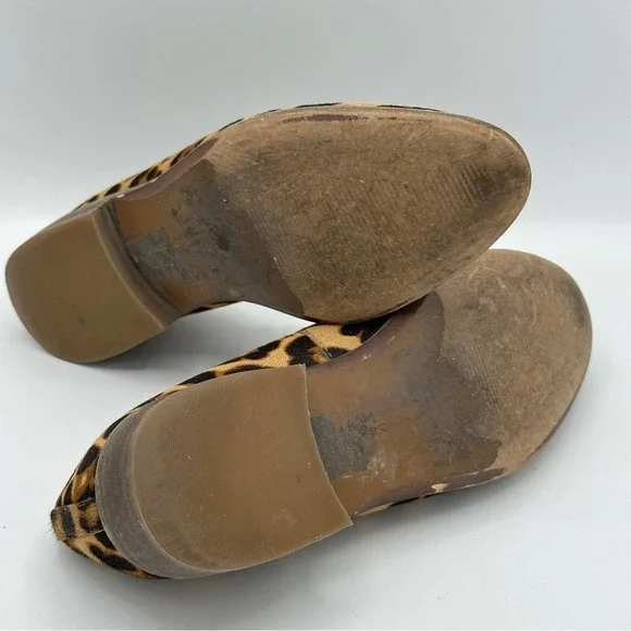 MADEWELL The Frances Loafer in Leopard Calf Hair
